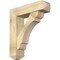 Ekena Millwork Olympic Craftsman Rough Sawn Bracket w/ Offset Brace, Douglas Fir, 8"W x 30"D x 34"H BKT0806X30X34OLY04RDF - alternate 1